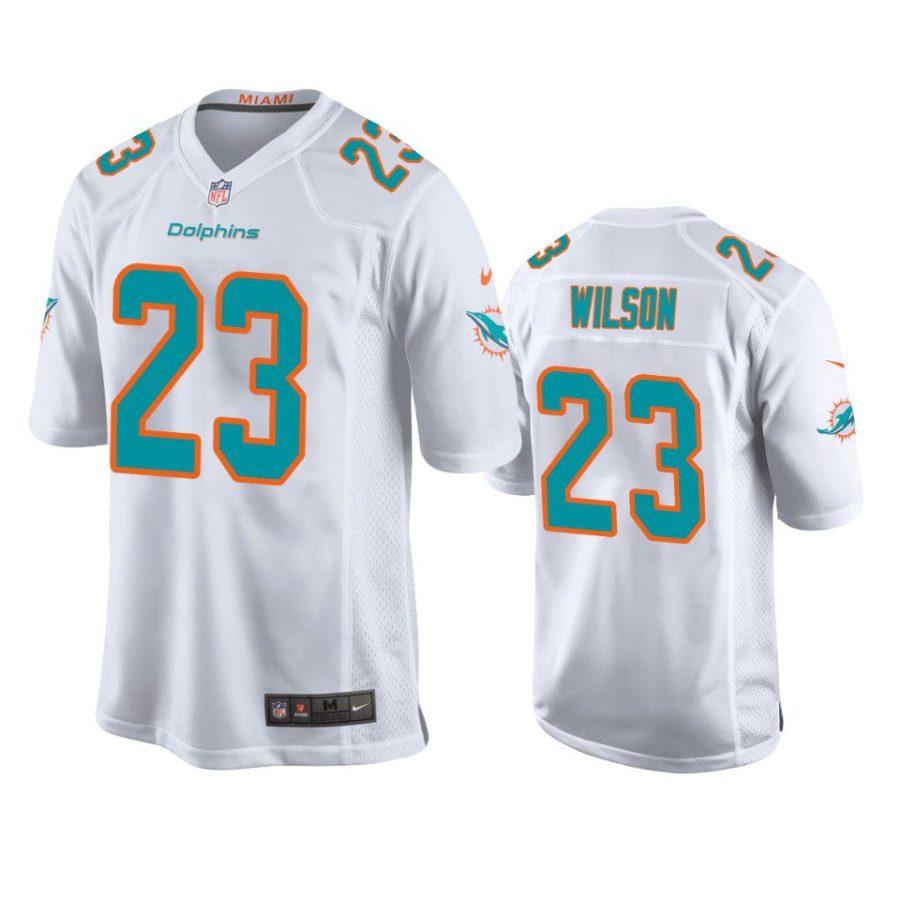 jeff wilson dolphins white game jersey