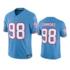 jeffery simmons titans light blue oilers throwback limited jersey