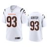 jeffrey gunter bengals game white jersey