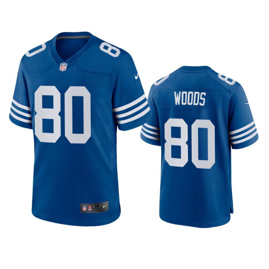 jelani woods colts royal alternate game jersey