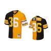 jerome bettis steelers black gold split legacy replica jersey 0a