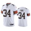 jerome ford browns vapor limited white jersey