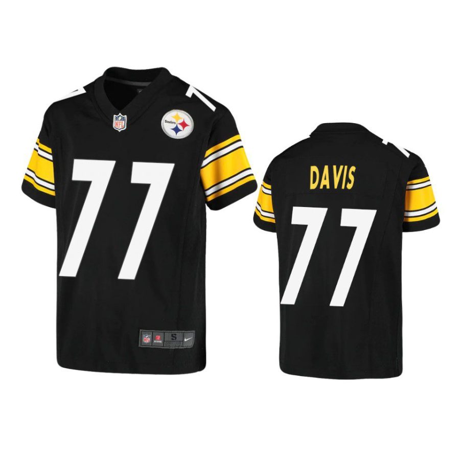 jesse davis game youth black jersey