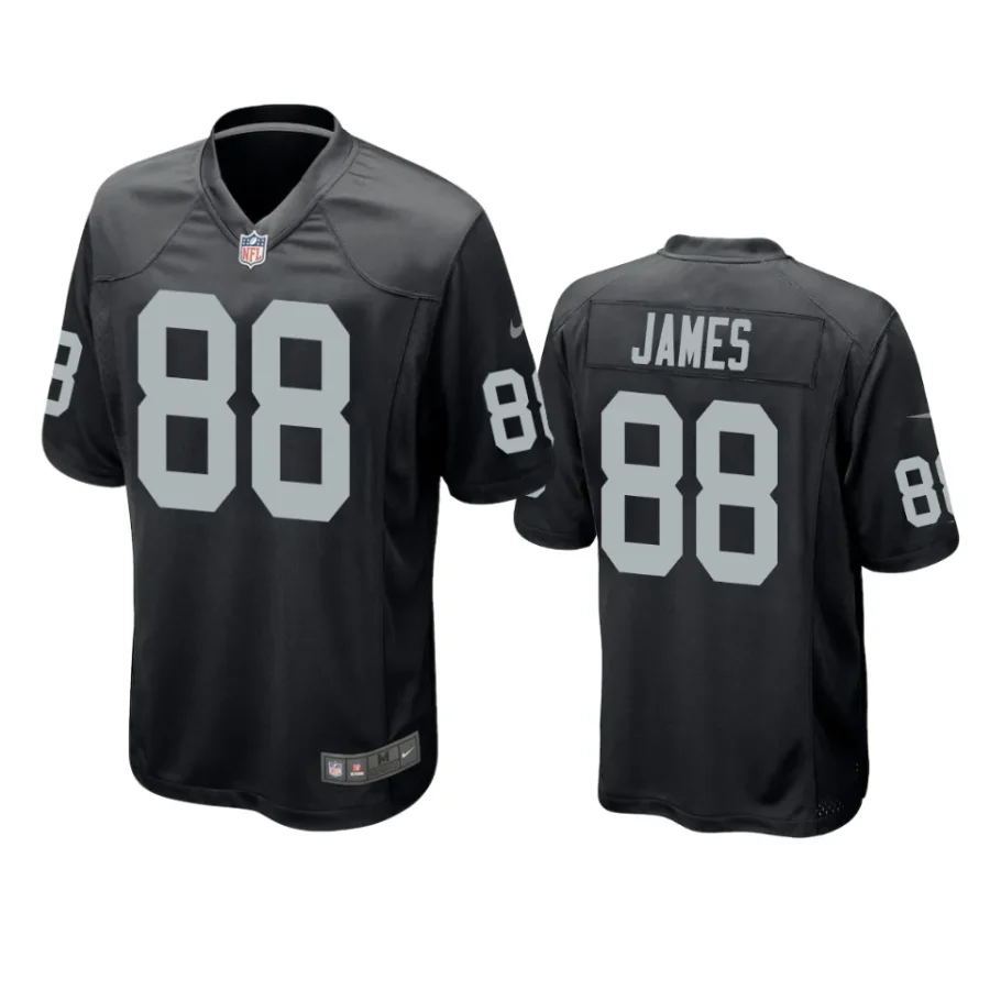 jesse james raiders black game jersey