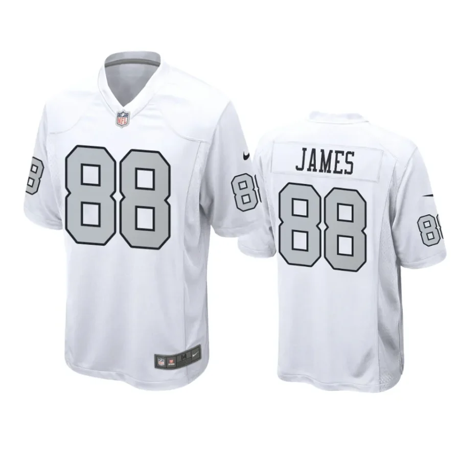 jesse james raiders white alternate jersey