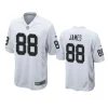 jesse james raiders white game jersey