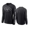 jets black rflctv name logo t shirt