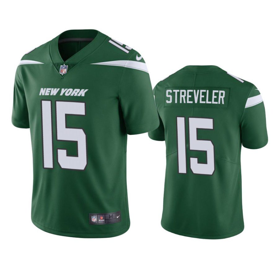 jets chris streveler green vapor jersey