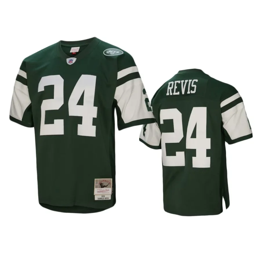 jets darrelle revis green legacy jersey