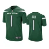 jets gotham green number 1 dad jersey