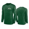 jets green velocity athletic stack long sleeve t shirt