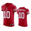 jimmy garoppolo 49ers scarlet vapor elite jersey