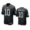 jimmy garoppolo raiders black game jersey