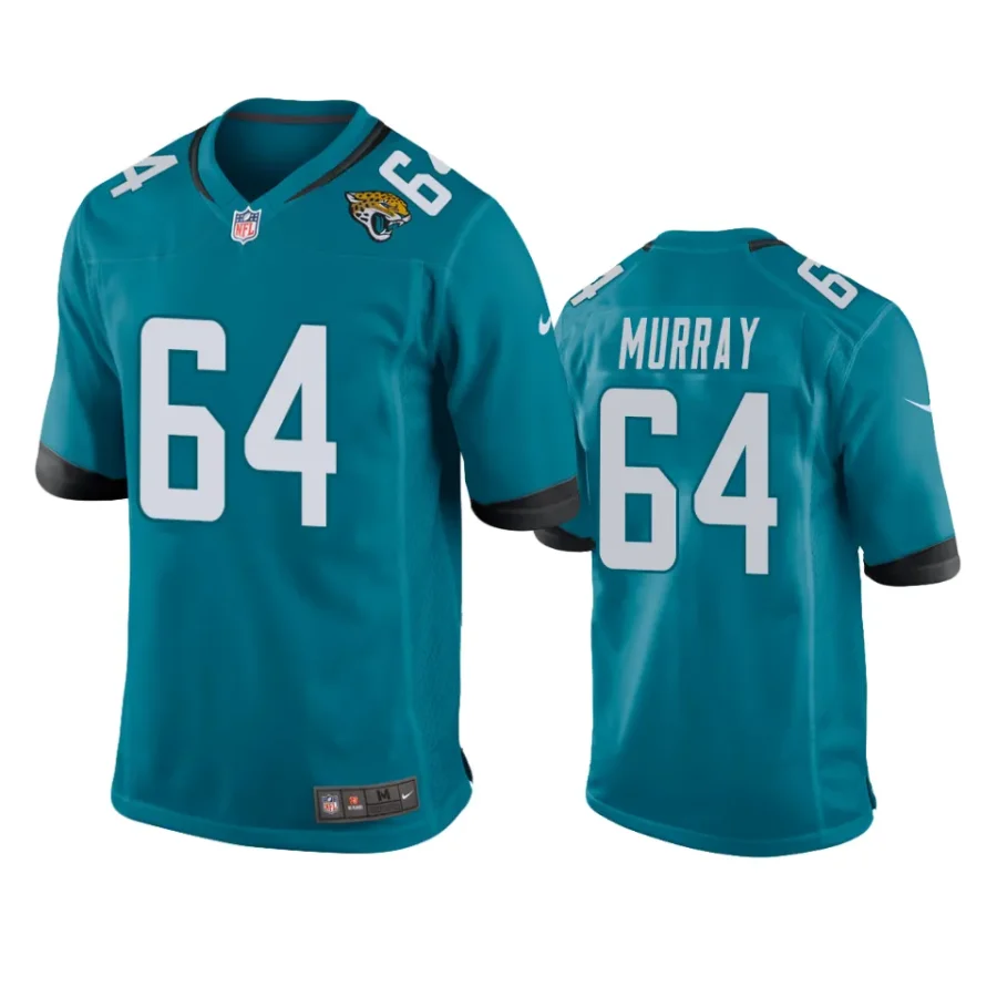 jimmy murray jaguars teal game jersey