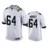 jimmy murray jaguars white game jersey