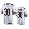 joejuan williams bears white game jersey