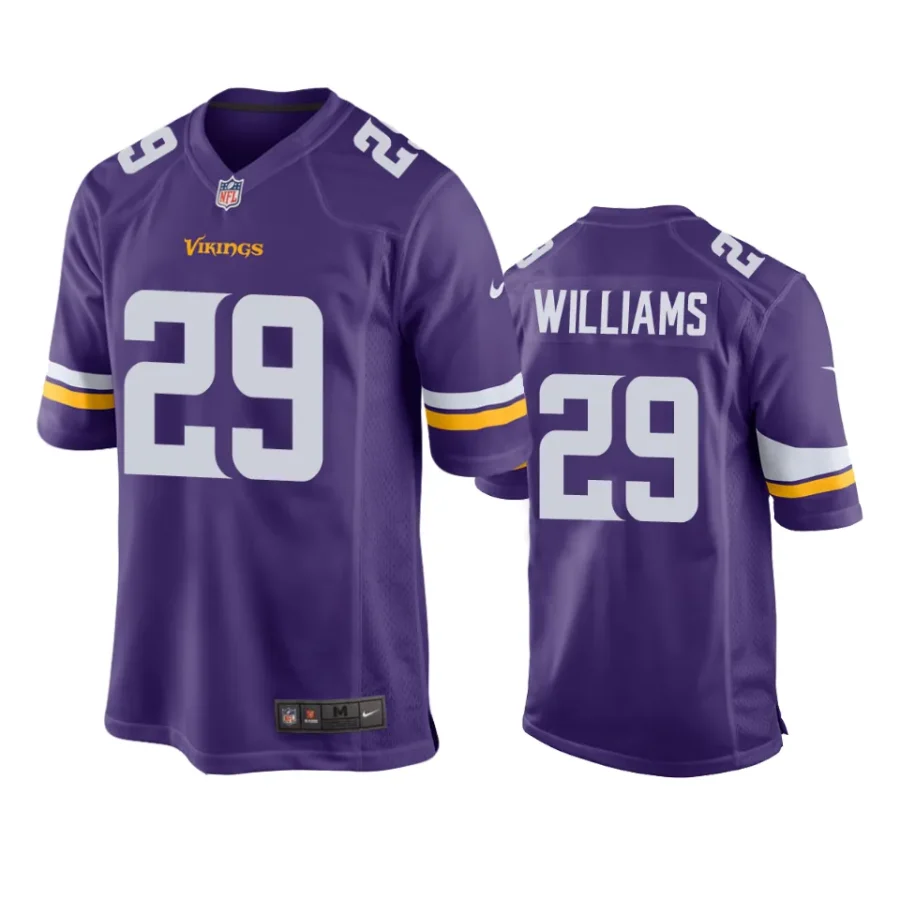 joejuan williams vikings purple game jersey