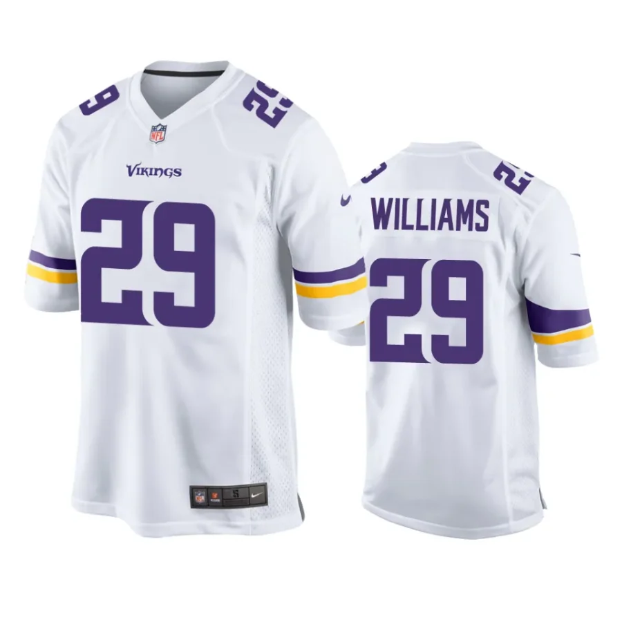 joejuan williams vikings white game jersey