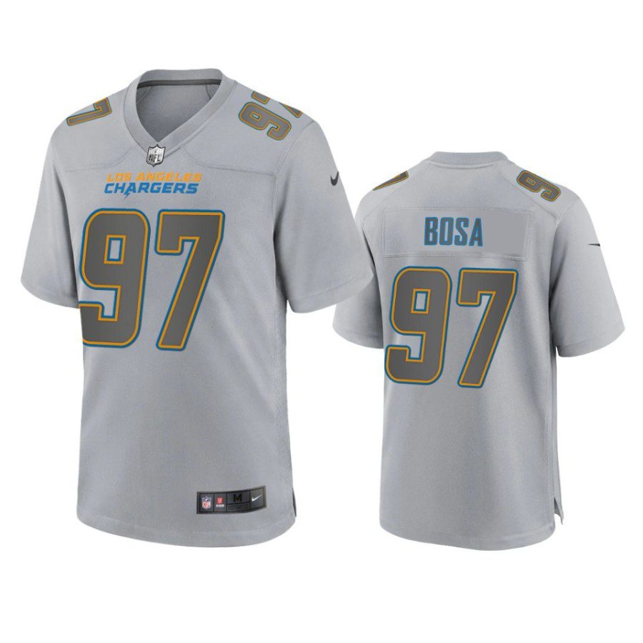 joey bosa chargers atmosphere fashion game gray jersey