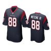 john metchie iii texans game navy jersey