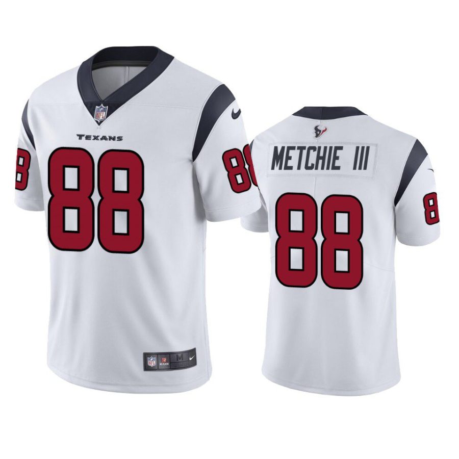 john metchie iii texans vapor limited white jersey