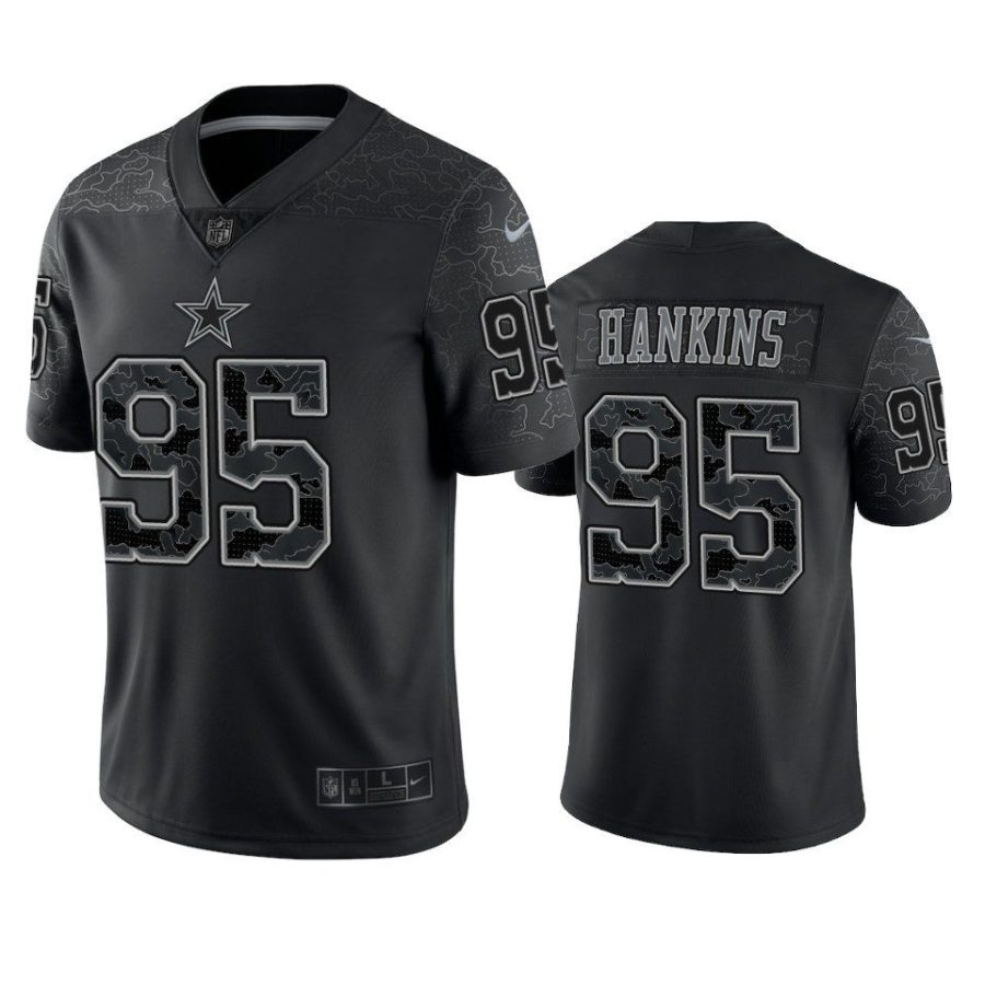 johnathan hankins cowboys reflective limited black jersey