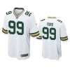 jonathan ford packers white game jersey