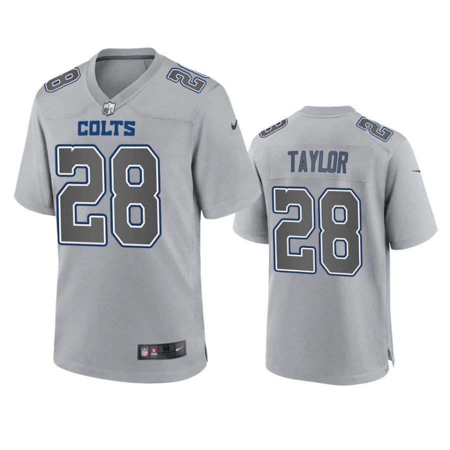 jonathan taylor colts atmosphere fashion game gray jersey