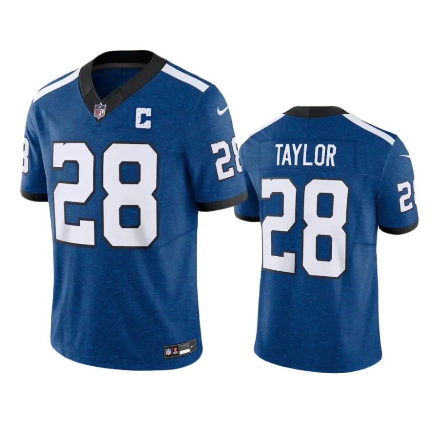 jonathan taylor colts indiana nights f.u.s.e. royal jersey