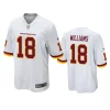 jonathan williams commanders white game jersey