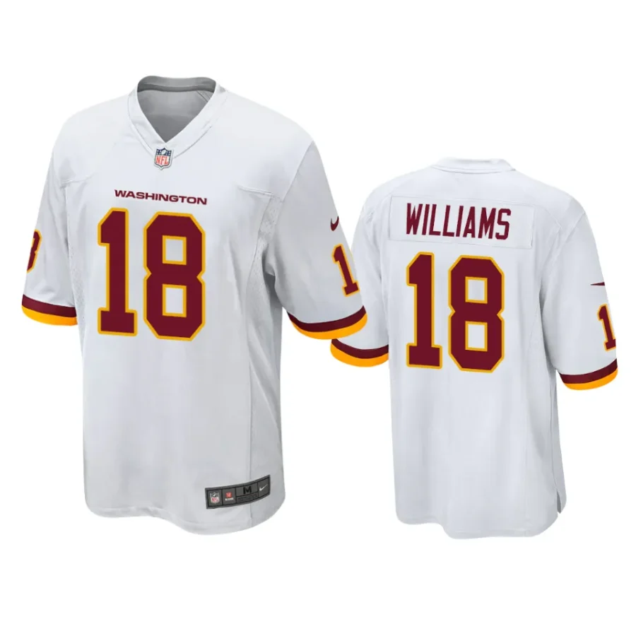 jonathan williams commanders white game jersey