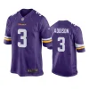 jordan addison vikings purple game jersey