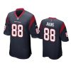 jordan akins texans navy game jersey