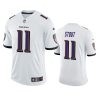 jordan stout ravens vapor limited white jersey