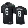 jordan whitehead jets black game jersey