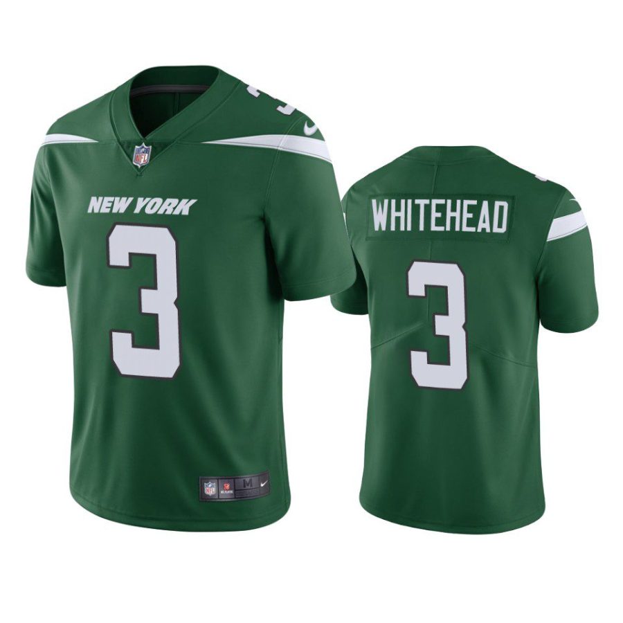 jordan whitehead jets jersey green vapor limited