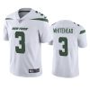 jordan whitehead jets jersey white vapor limited