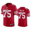 jordan willis 49ers jersey scarlet vapor limited