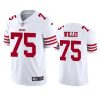 jordan willis 49ers jersey white vapor limited