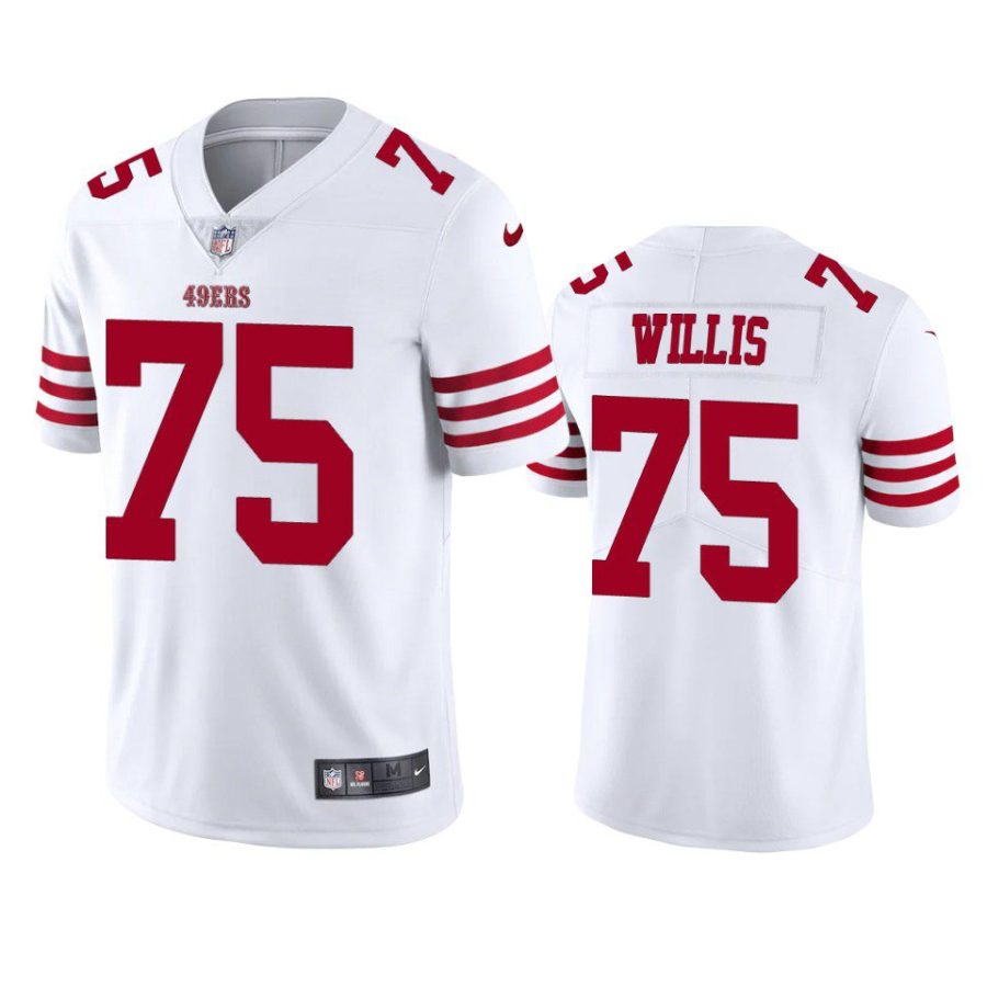 jordan willis 49ers jersey white vapor limited