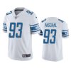 josh paschal lions vapor limited white jersey