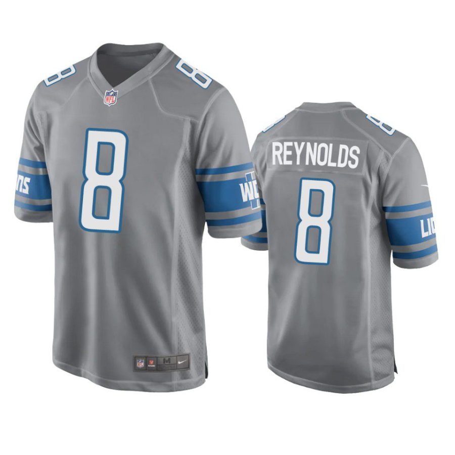 josh reynolds lions silver game jersey