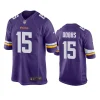 joshua dobbs vikings purple game jersey