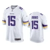 joshua dobbs vikings white game jersey