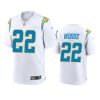 jt woods chargers game white jersey