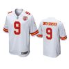 juju smith schuster chiefs white game jersey