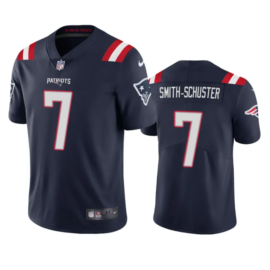 juju smith schuster patriots navy vapor limited jersey