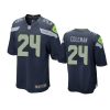 justin coleman seahawks college navy game jersey