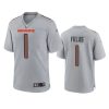 justin fields bears gray atmosphere fashion game jersey