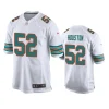 justin houston dolphins white alternate game jersey